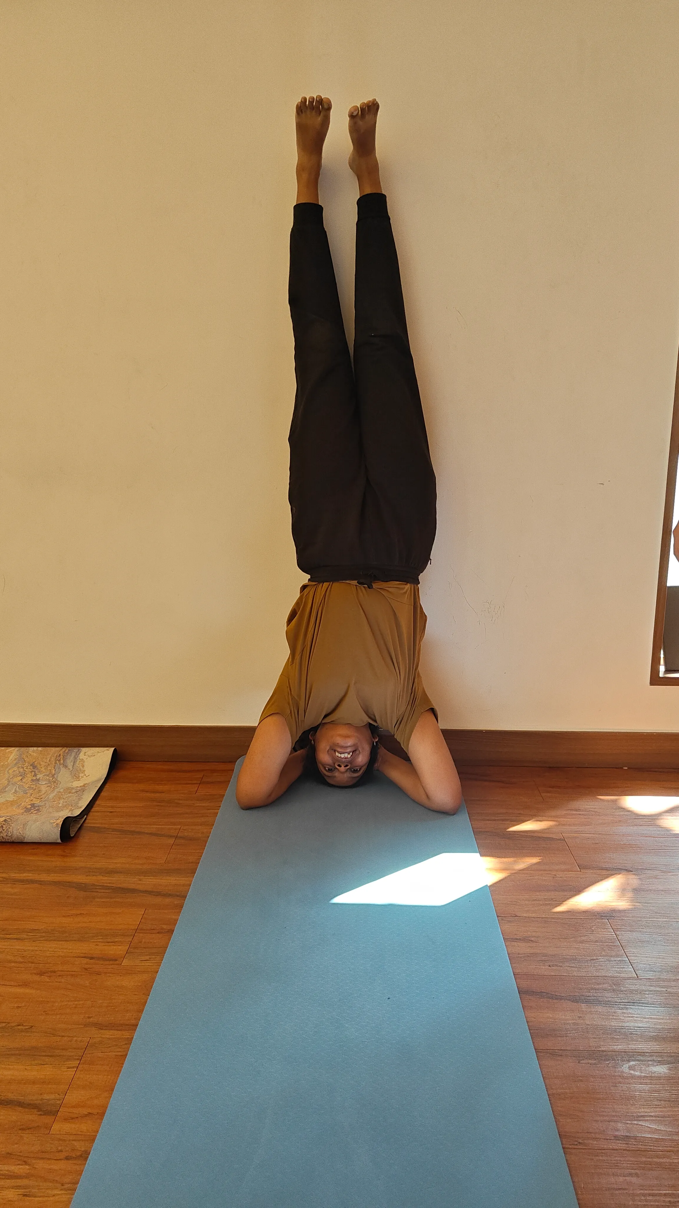 My first headstand